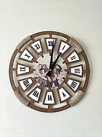 Fotoğraflı Saat